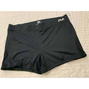 🍇🍇🍇  FILA WOMENS ATHLETIC YOGA SHORTS WAIST 37 IN  🍇🍇🍇